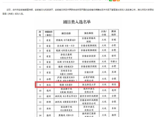 安徽教育网：淮北师范大学原创歌剧《向前》入选安徽省优秀舞台艺术作品下基层演出名单